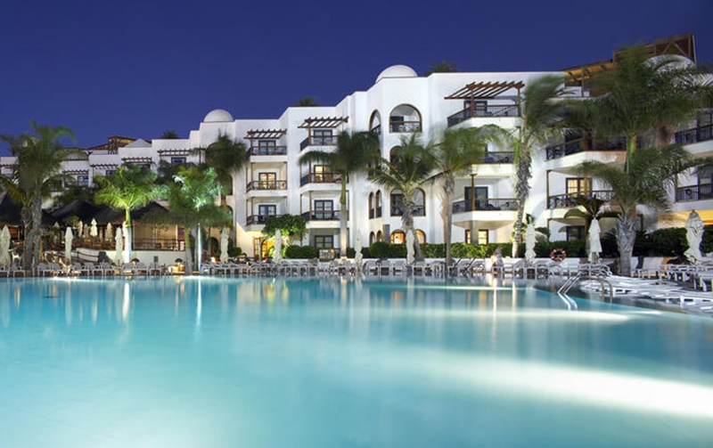 Vista del Hotel Princesa Yaiza, propiedad del Grupo Rosa.