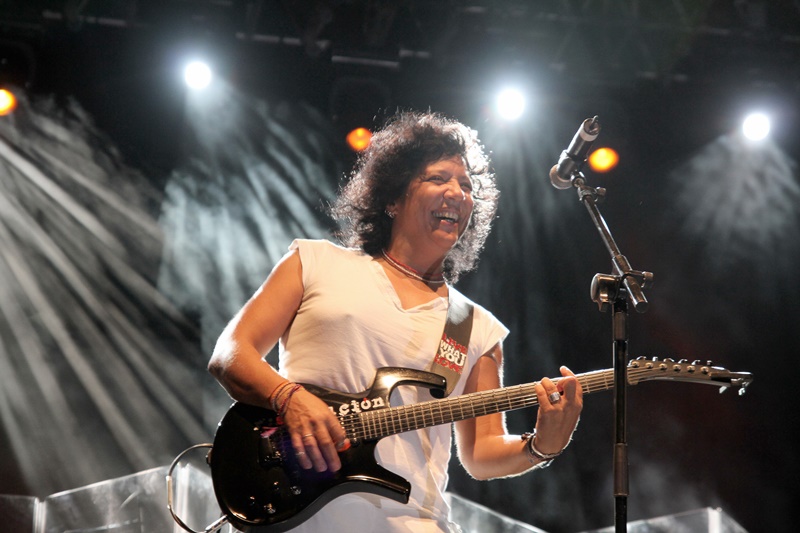 Rosana, en el último concierto que ofreció en Lanzarote en 2012.