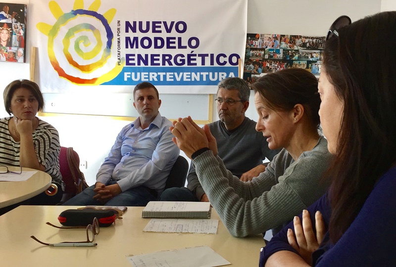 Encuentro de colectivos y asociaciones de las dos islas