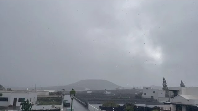 Lluvia intensa y granizo, lo que deja Regina