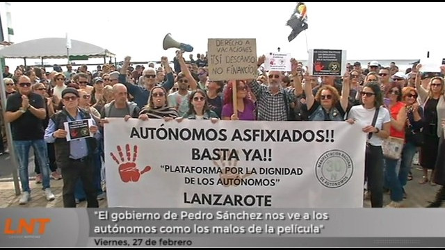 "El gobierno de Sánchez ve a los autónomos como los malos de la película"