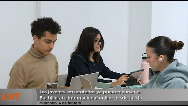 Los jóvenes lanzaroteños ya pueden cursar el Bachillerato Internacional online desde la isla