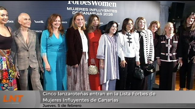 Cinco lanzaroteñas entran en la Lista Forbes de Mujeres Influyentes de Canarias
