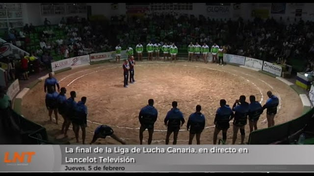 La final de la Liga de Lucha Canaria, en directo en Lancelot Televisión