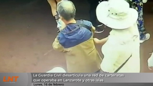 La Guardia Civil desarticula una red de carteristas que operaba en Lanzarote y otras islas
