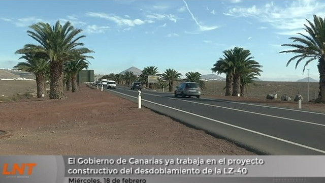 El Gobierno de Canarias ya trabaja en el proyecto constructivo del desdoblamiento de la LZ-40