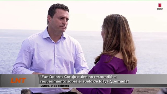 "Fue Dolores Corujo quien no respondió el requerimiento sobre el suelo de Playa Quemada"