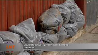 Lanzarote activa la prealerta por lluvias 