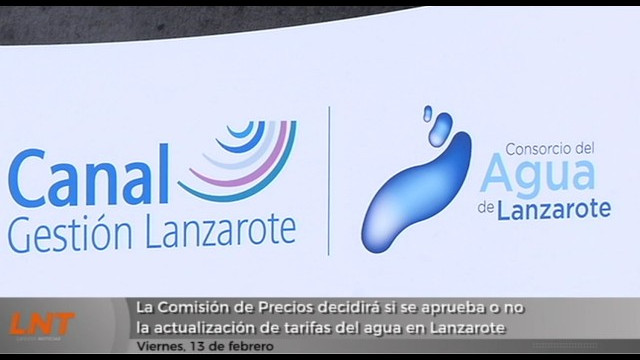 El agua puede subir 9 céntimos en Lanzarote tras 15 años sin actualizar los precios