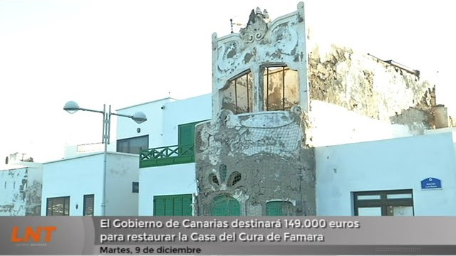 149.000 euros para restaurar la Casa del Cura de Famara