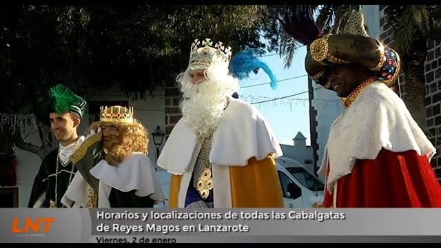 Horarios y localizaciones de las cabalgatas de Reyes Magos en Lanzarote
