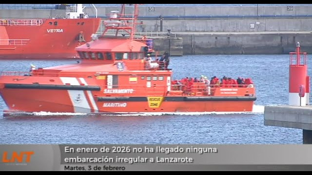 En enero no llegó ninguna embarcación irregular a Lanzarote