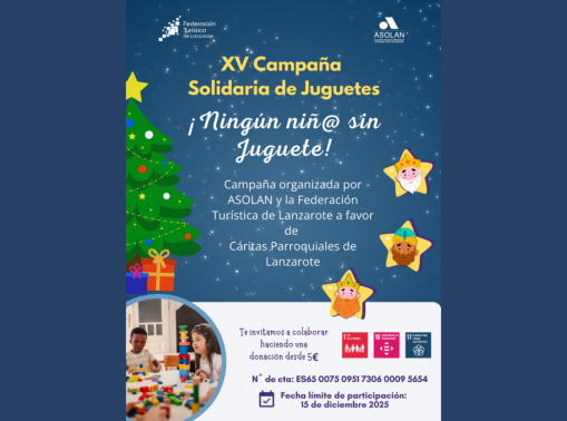 La iniciativa invita a empresas y particulares a colaborar con donaciones antes del 15 de diciembre para que ningún niño o niña se quede sin regalo esta Navidad La iniciativa invita a empresas y particulares a colaborar con donaciones antes del 15 de diciembre para que ningún niño o niña se quede sin regalo esta Navidad