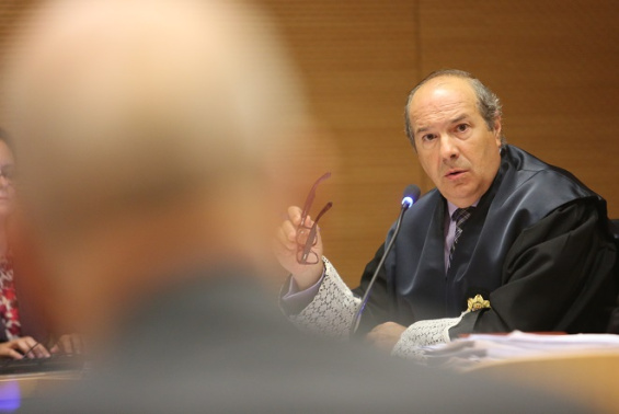 Antonio Doreste (TSJC) y Miguel Ángel Torres (Audiencia Provincial de Málaga), José María Ezquiaga y el fiscal Miguel Pallarés participan en las jornadas Antonio Doreste (TSJC) y Miguel Ángel Torres (Audiencia Provincial de Málaga), José María Ezquiaga y el fiscal Miguel Pallarés participan en las jornadas