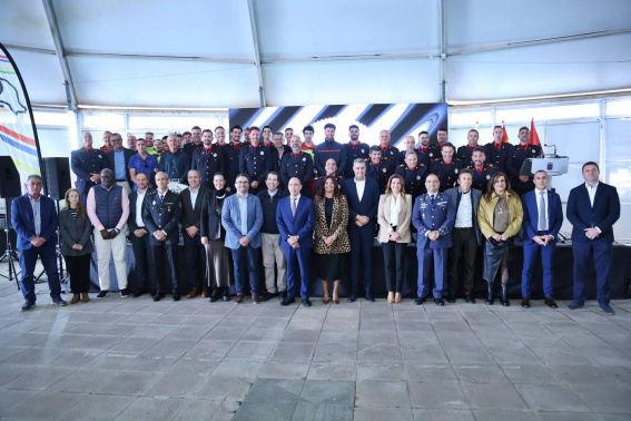 El Consorcio de Seguridad y Emergencias conmemoró el día del patrón de los bomberos