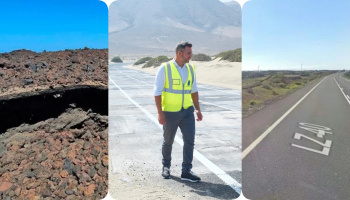 Carreteras de Lanzarote: asignatura pendiente Carreteras de Lanzarote: asignatura pendiente