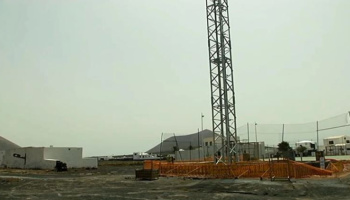 Lanzarote se rompe: la antena de Masdache
