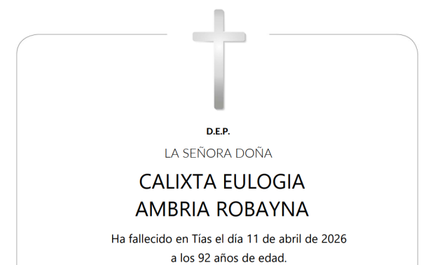 DEP Calixta Eulogia Ambria Robayna DEP Calixta Eulogia Ambria Robayna