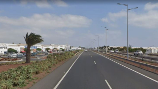 Atención: obras de mantenimiento en la carretera del aeropuerto a Arrecife