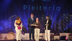 San Bartolomé homenajea a la artesana Manuela Martín Viera en el acto "PLEITERÍA"