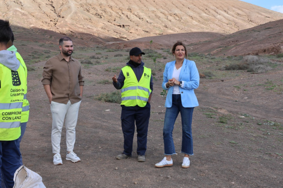 La actuación permite adecentar el recinto para la celebración de la Feria Agrícola, Ganadera y Pesquera en junio