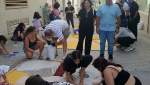 Vuelven las tradicionales alfombras de sal del Corpus Christi a Arrecife Vuelven las tradicionales alfombras de sal del Corpus Christi a Arrecife
