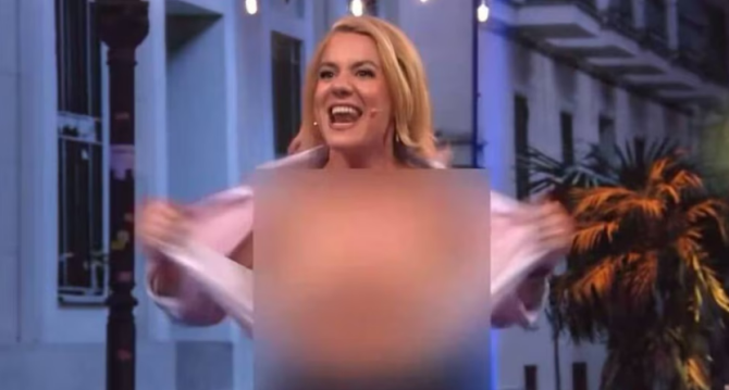 El desnudo integral de una presentadora de TVE como reivindicación 