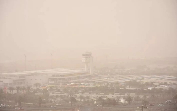 La Aemet prevé una jornada de intenso calor, polvo en suspensión y alisio fuerte, especialmente en las zonas del interior y del sur de la isla