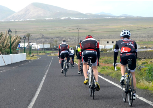 Ciclistas Lanzarote