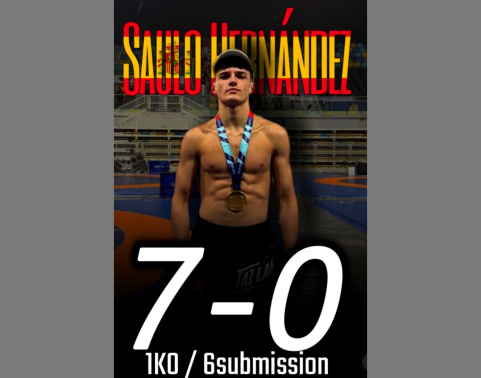 El deportista logra el título nacional tras imponerse por sumisión en sus dos combates El deportista logra el título nacional tras imponerse por sumisión en sus dos combates