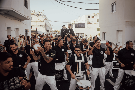 Lorenzo Lemaur marcó con su pregón el inicio de las Fiestas del Carmen de la barriada marinera Lorenzo Lemaur marcó con su pregón el inicio de las Fiestas del Carmen de la barriada marinera