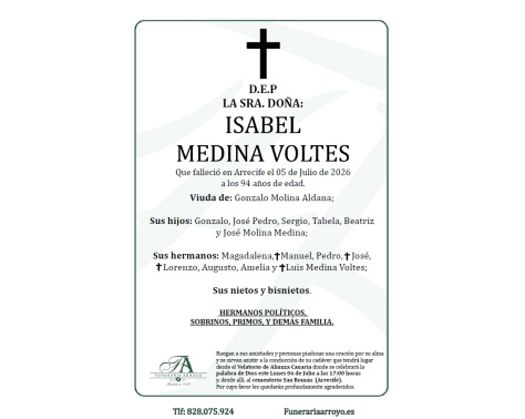 esquela medina voltes esquela medina voltes