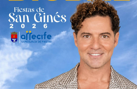 David Bisbal cierra esta noche las Fiestas de San Ginés David Bisbal cierra esta noche las Fiestas de San Ginés