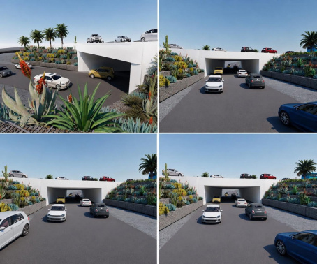 Entrada aeropuerto Lanzarote nueva