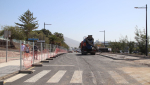 Yaiza cierra un tramo de la Avenida Papagayo por obras de asfaltado