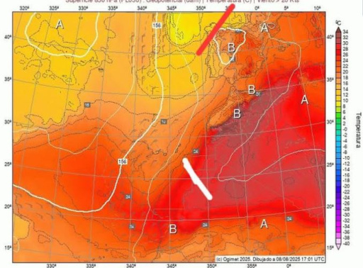 Temperatura ayer Lanzarote