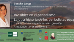 Del periodismo invisible al discurso único: dos conferencias abren el debate en Arrecife Del periodismo invisible al discurso único: dos conferencias abren el debate en Arrecife