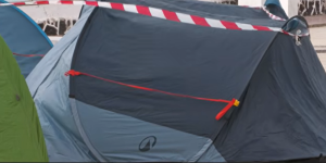 Los "acampados" del Parque Viejo podrían ser multados hasta con 3.000 euros