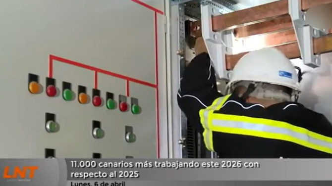 11.000 canarios más trabajando en 2026 que hace un año