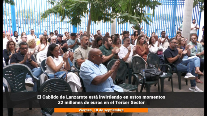 32 millones de inversión en el Tercer Sector de Lanzarote 32 millones de inversión en el Tercer Sector de Lanzarote