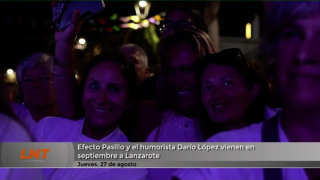 Efecto Pasillo y el humorista Darío López vienen en septiembre a Lanzarote