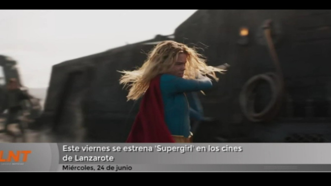Este viernes llega 'Supergirl' a los cines de Lanzarote