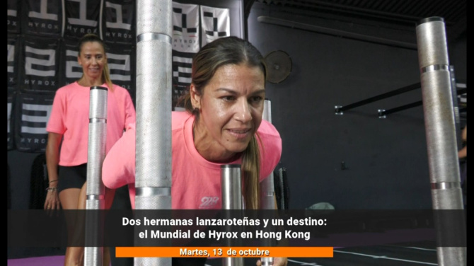 Dos hermanas lanzaroteñas y un destino: el Mundial de Hyrox en Hong Kong