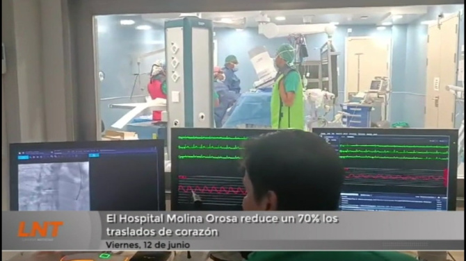 El Hospital Molina Orosa reduce un 70% los traslados de pacientes cardíacos El Hospital Molina Orosa reduce un 70% los traslados de pacientes cardíacos