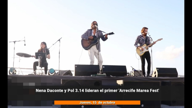 Nena Daconte y Pol 3.14 lideran el primer 'Arrecife Marea Fest' Nena Daconte y Pol 3.14 lideran el primer 'Arrecife Marea Fest'