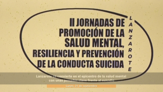 Lanzarote se convierte en el epicentro de la salud mental frente al suicidio