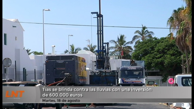 Tías se blinda contra las lluvias con una inversión de 600.000 euros