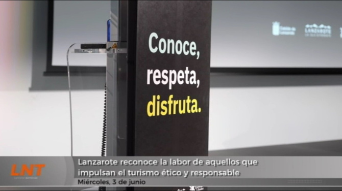 Lanzarote reconoce la labor de quienes impulsan un turismo ético y responsable