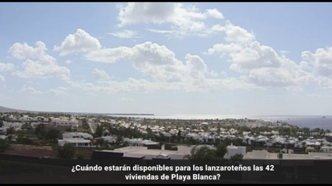 Las 42 viviendas de Playa Blanca, más cerca: en días se abrirá el proceso para solicitarlas
