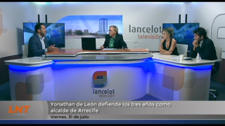 De León reivindica la transformación de Arrecife en sus tres años de mandato De León reivindica la transformación de Arrecife en sus tres años de mandato